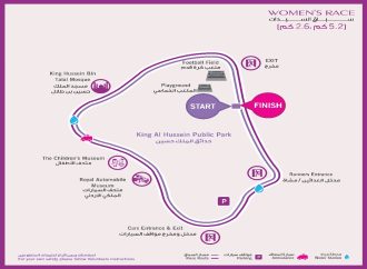 اللمسات النهائية في التحضيرات لانطلاق سباق السيدات الثالث