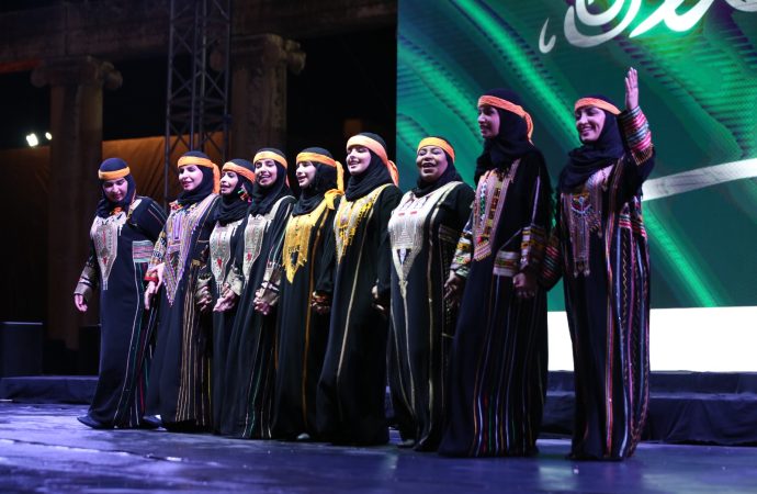 فرقة الفنون الادائية السعودية تشارك في ليالي جرش ال38