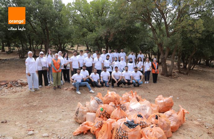 أكثر من 160 كيلوغراماً من النفايات تم إزالتها موظفو أورنج الأردن يتطوعون في اليوم العالمي لتنظيف البيئة للمساهمة في نظافة غابات اشتفينا بعجلون بالشراكة مع مبادرة أهل البلد