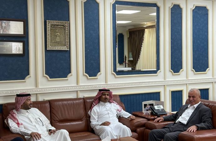 رئيس  فيلادلفيا يستقبل الملحق الثقافي السعودي