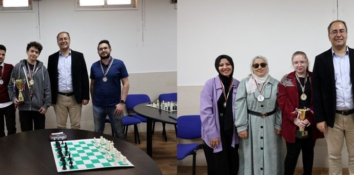 اختتام بطولة جامعة عمان الأهلية للشطرنج