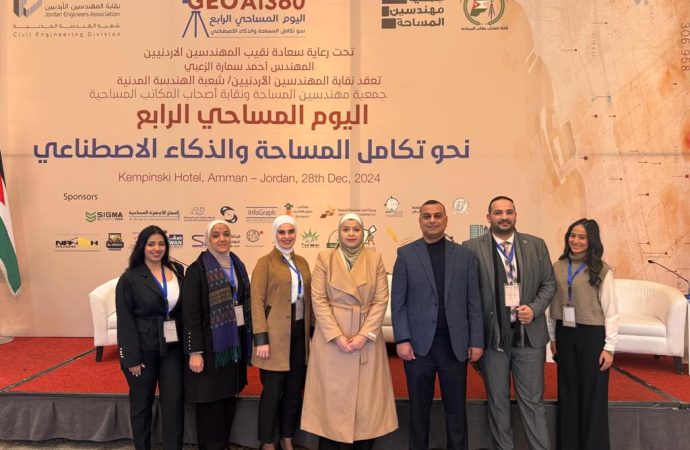 عمان الأهلية تشارك بفعاليات اليوم المساحي الرابع