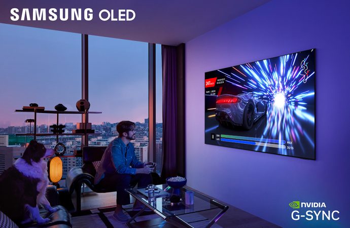 سامسونج ترتقي بتجربة الألعاب على تلفزيونات ‘OLED’ من خلال دعم تقنية  ‘NVIDIA G-SYNC’