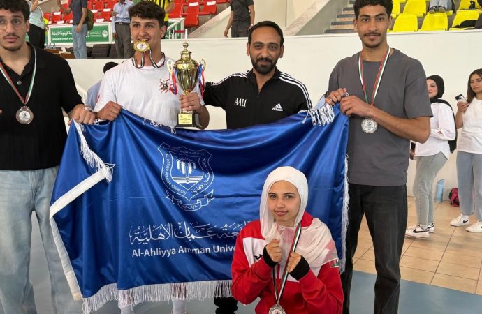 نتائج مميّزة لطلبةعمان الأهلية في بطولة الجامعات للملاكمة