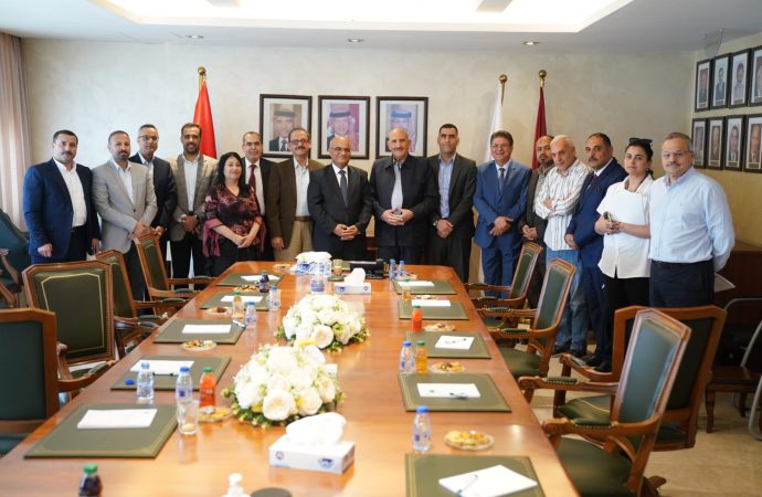 في شركة الفوسفات الاردنية نقيب الصحفين بضيافة معالي الذنيبات