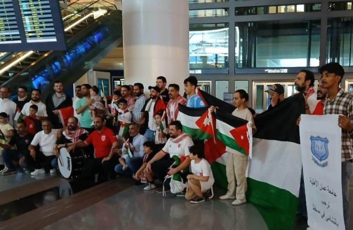 جامعة عمان الاهلية تستقبل نشامى الأردن بمسقط