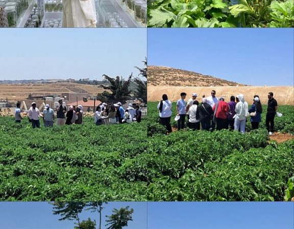 طلبة التكنولوجيا الزراعية في عمان الاهلية يزورون شركة البذور العالمية