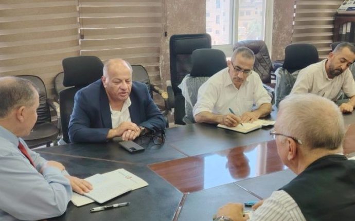 رئيس لجنة بلدية جرش يلتقي المدير التنفيذي لمهرجان جرش لبحث ترتيبات التنظيم الداخلي للمهرجان