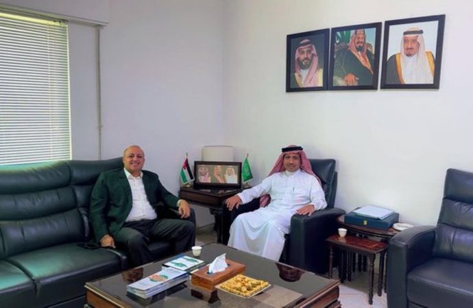 د. ماهر الحوراني  يزور الملحقية الثقافية السعودية في الأردن