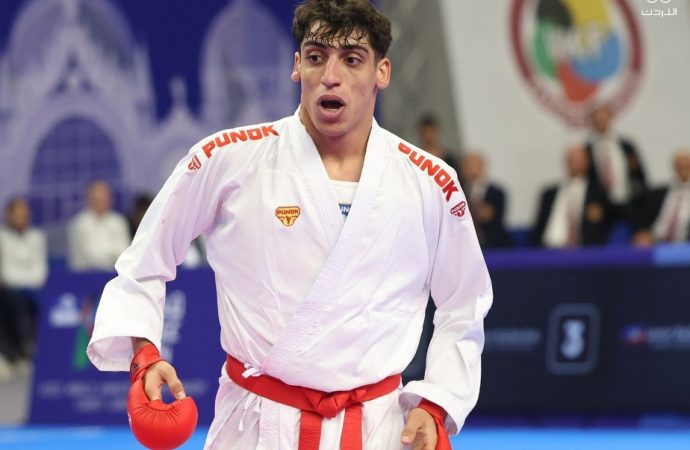 ذهبية عالمية لطالب عمان الاهلية الجعفري في الكراتيه بدورة الألعاب العالمية