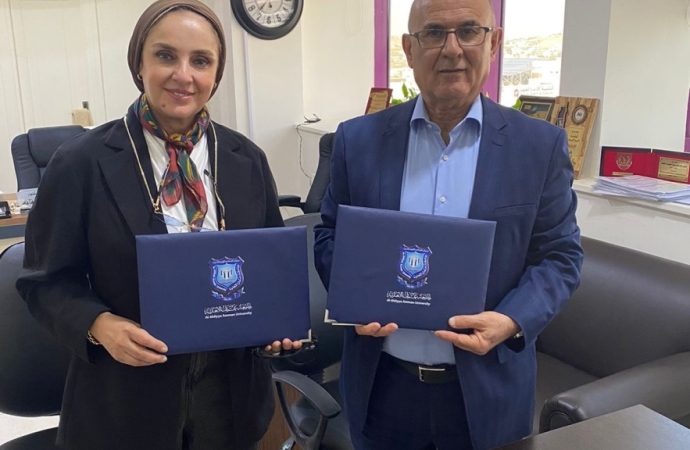 اتفاقية تعاون بين عمان الأهلية ومؤسسة العناية بالشلل الدماغي لتدريب طلبة العلاج الطبيعي