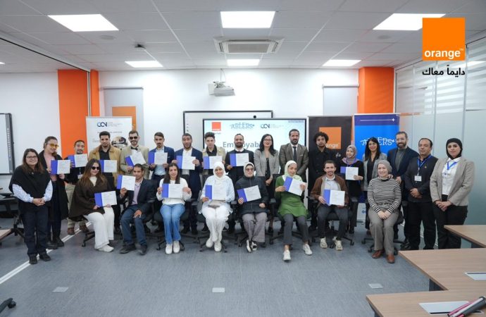 أورنج الأردن تختتم برنامج “قادرون” للأشخاص ذوي الإعاقة بالتعاون مع شركة Ablers