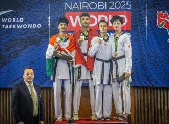 طالب عمان الاهلية جعفر الداود يحرز الميدالية البرونزية ببطولة العالم للتايكواندو