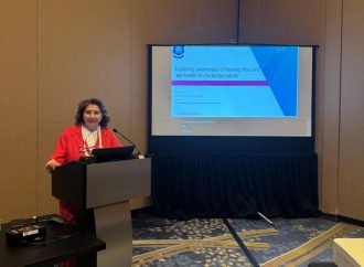 عمان الأهلية تشارك بمؤتمر الجمعية الأمريكية للنطق واللغة والسمع