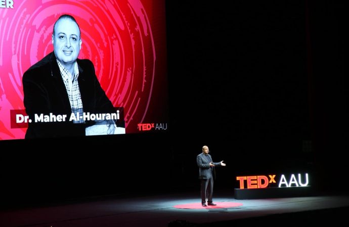 د. ماهر الحوراني يدشّن افتتاح منصة TEDxAAU بالتأكيد على مواكبة التطور وسرعة اتخاذ القرار