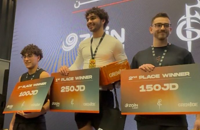 زين كاش الراعي البلاتيني لبطولة JUBB للكاليستنكس