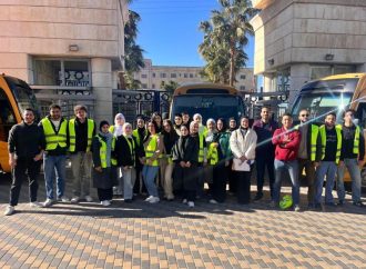 عمّان الأهلية تختتم الحملة الشتوية “أمل ودفء” في محافظة البلقاء