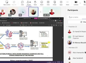 ورشة عمل  في عمان الاهلية لتعزيز القدرات البحثية لطلبة الدراسات العليا بالعلوم الصيدلانية