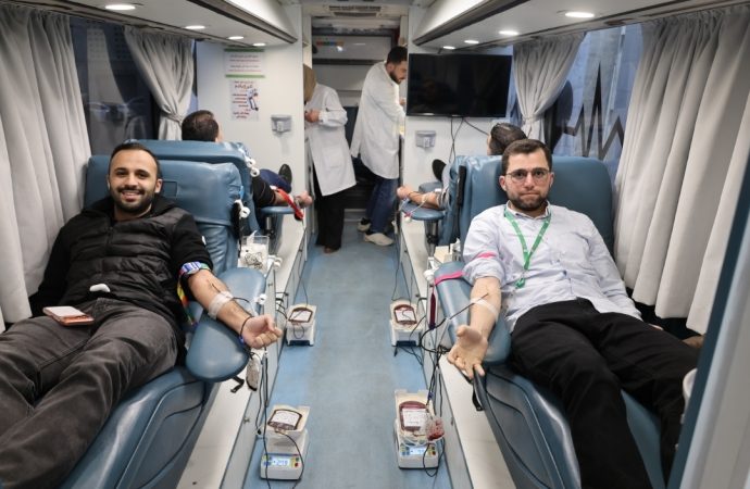 بنك القاهرة عمّان ينظّم حملة للتبرع بالدم لموظفيه دعمًا للجهود الوطنية