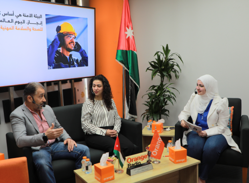 أورنج الأردن تُنفذ مجموعة من المبادرات في اليوم العالمي للصحة والسلامة المهنية