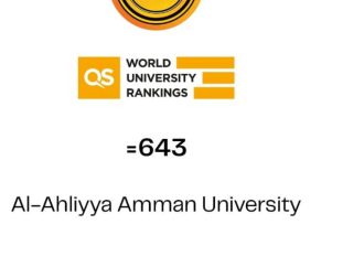 عمان الأهلية تحقّق  قفزة نوعية جديدة وتحتلّ المرتبة 643 عالمياً والثالثة محليا ً بتصنيف  كيو.أس 2027