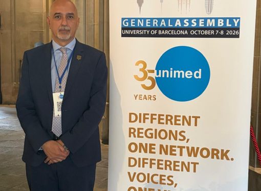 انتخاب رئيس جامعة عمان الأهلية عضواً في مجلس إدارة اتحاد الجامعات المتوسطية  (UNIMED)
